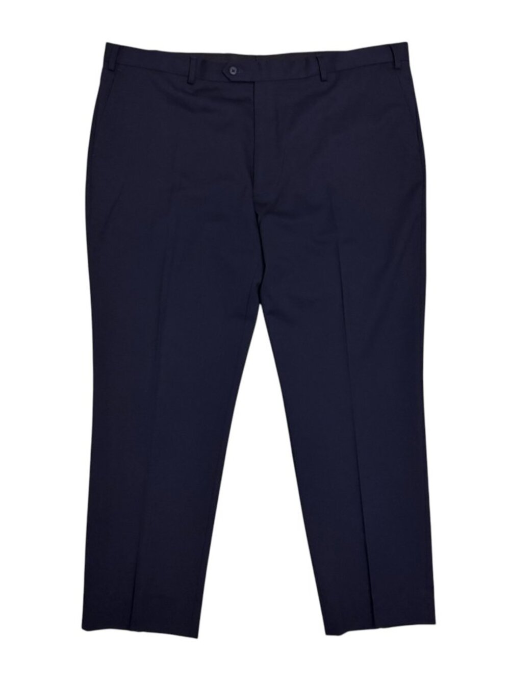 PRONTO UOMO Wool Dress Pants Black Pleated Luxury Business Trousers Mens 44R